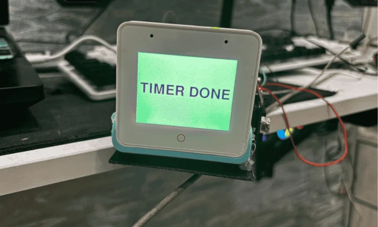 Minuterie terminée