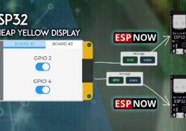 ESP32 CYD avec ESP-NOW : contrôlez plusieurs cartes ESP32