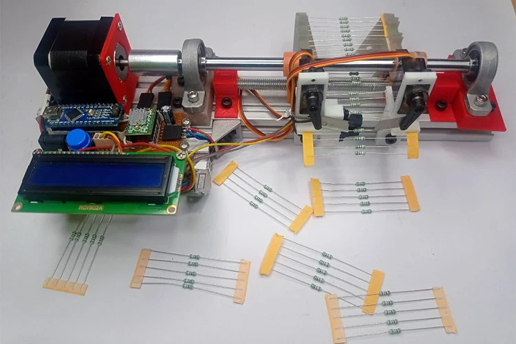 Machine de découpe de bobines de résistance basée sur Arduino Machine de découpe de bobines de résistance basée sur Arduino