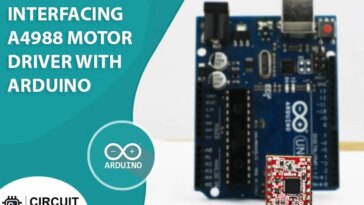 Contrôle de moteur pas à pas avec pilote de moteur pas à pas A4988 et Arduino UNO 6 A4988 Stepper Motor Driver with Arduino