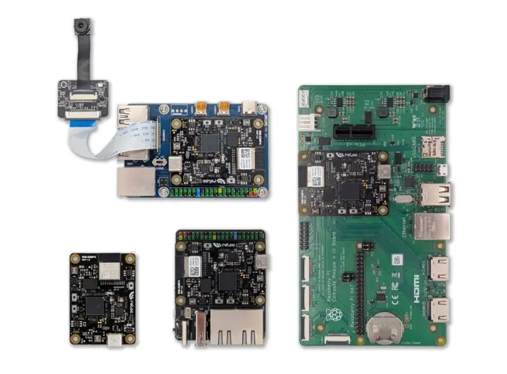Module informatique Raspberry Pi ESP32-P4, 4 cartes IO