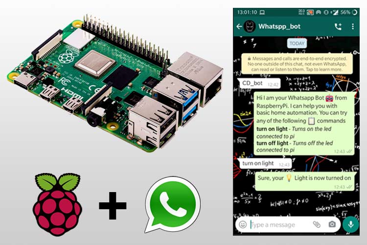 Automatisation WhatsApp à l'aide de Python sur Raspberry Pi – Un bot WhatsApp personnalisé pour la domotique Automatisation WhatsApp à l'aide de Python sur Raspberry Pi – Un bot WhatsApp personnalisé pour la domotique