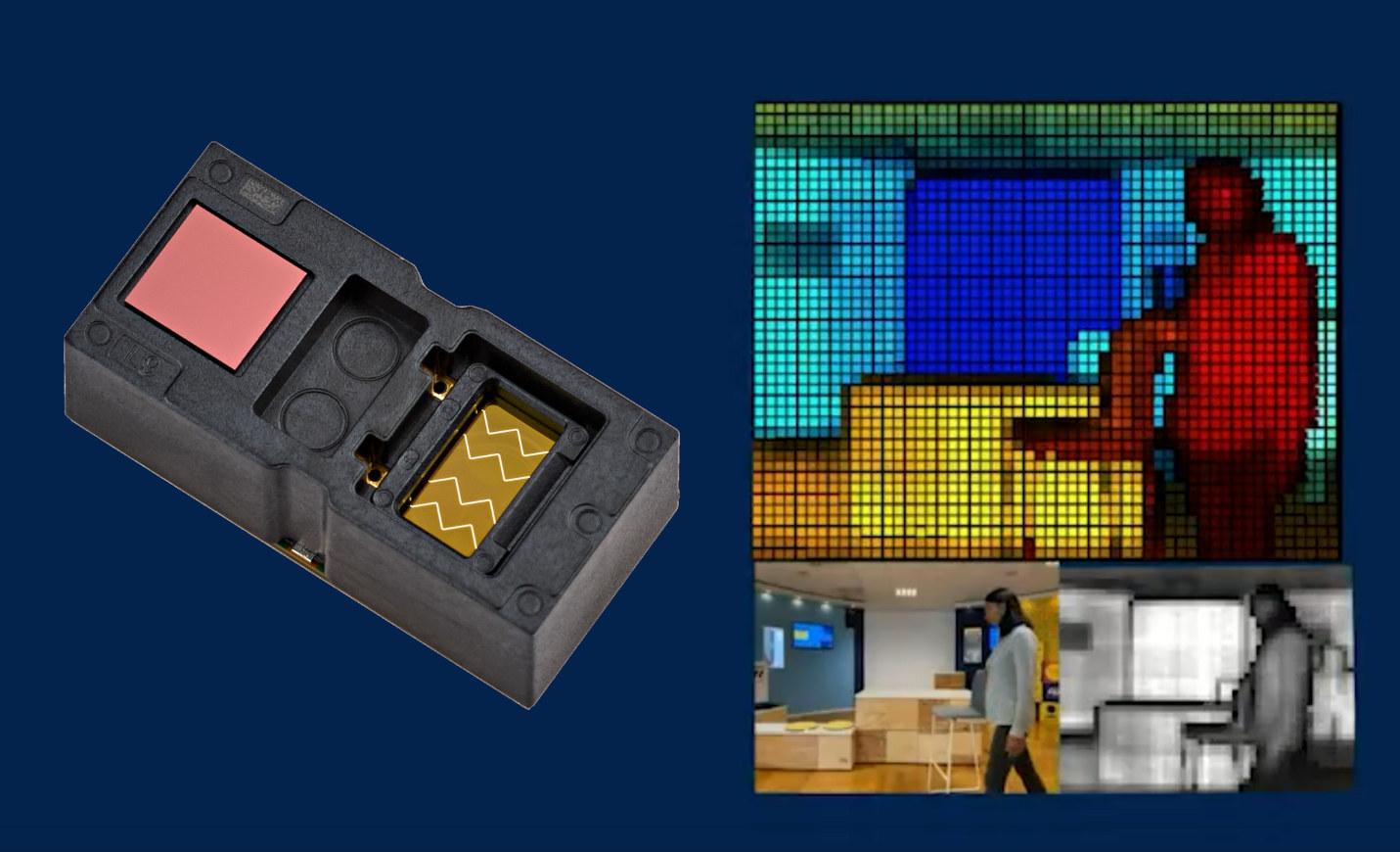ST VL53L9CX direct Time-of-Flight 3D LiDAR