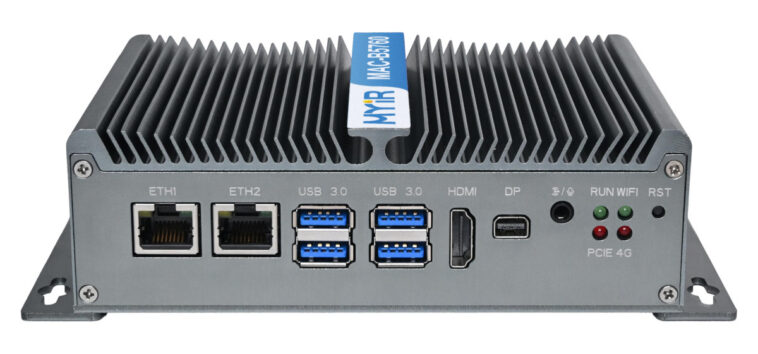 MYiR MAC-B5760 : Box PC industriel Edge AI sans ventilateur avec SoC Rockchip RK3576 1 MYiR MAC-B5760