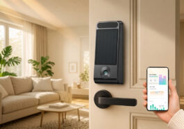 DESLOC V150 Plus Low Light Self Charging Solar Smart Lock