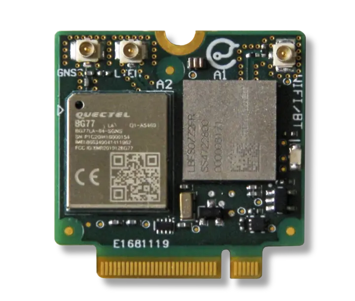 Module WiFi 6, BLE, 802.15.4, LTE-M, NB-IoT et GPS M.2 2230 Module WiFi 6, BLE, 802.15.4, LTE-M, NB-IoT et GPS M.2 2230