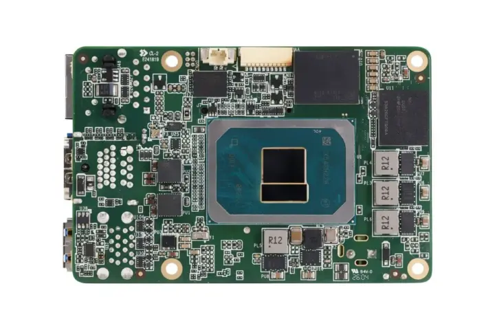 Intel Core 7 350 SBC de la taille d'une carte de crédit Intel Core 7 350 SBC de la taille d'une carte de crédit
