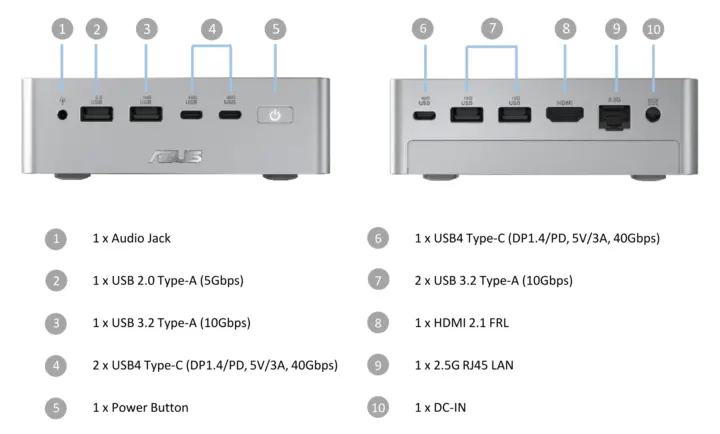 spécifications asus ascent qn10 spécifications asus ascent qn10