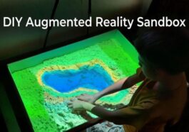DIY Augmented Reality Sandbox Built with an ESP32-C3 and ToF sensor