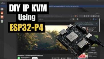 L'ESP32-P4 alimente un KVM IP DIY pour le contrôle à distance d'un PC 21 DIY IP KVM Built Using the ESP32-P4