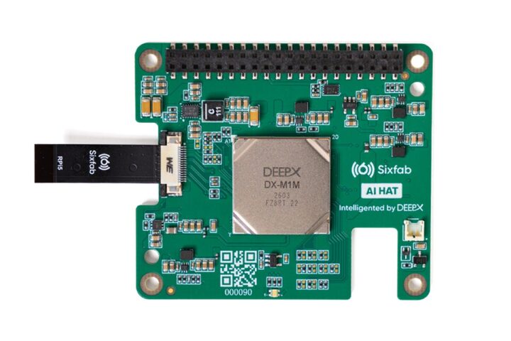 Sixfab AI HAT+ pour Raspberry Pi 5 Sixfab AI HAT+ pour Raspberry Pi 5