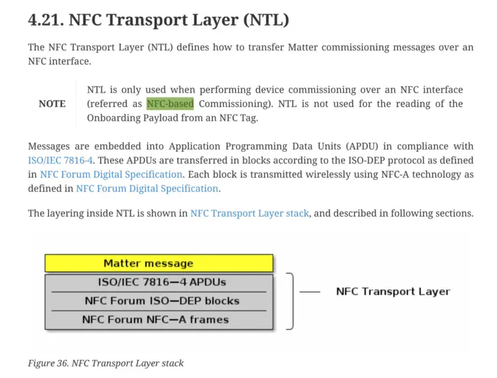 NTL de la couche de transport NFC NTL de la couche de transport NFC