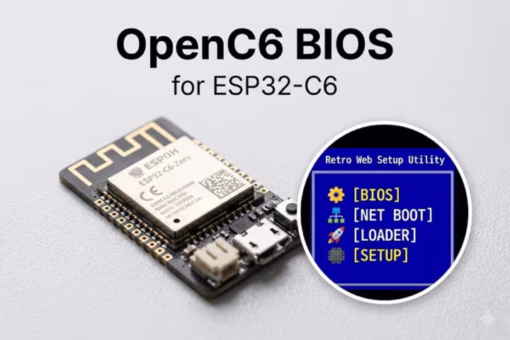 BIOS OpenC6 pour ESP32 C6 BIOS OpenC6 pour ESP32 C6