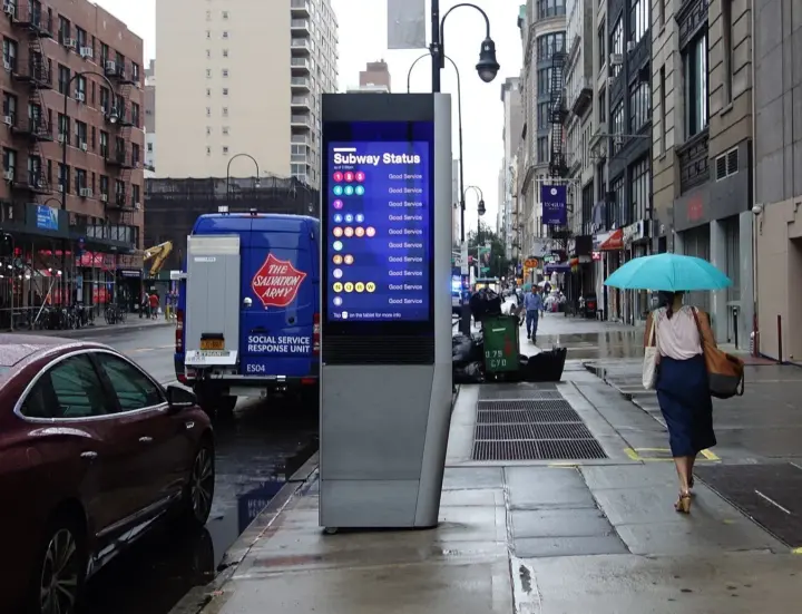 Métro kiosque 5G Métro kiosque 5G
