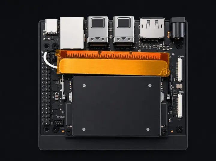Kit de développement NVIDIA Jetson Orin Nano, refroidissement à semi-conducteurs Kit de développement NVIDIA Jetson Orin Nano, refroidissement à semi-conducteurs