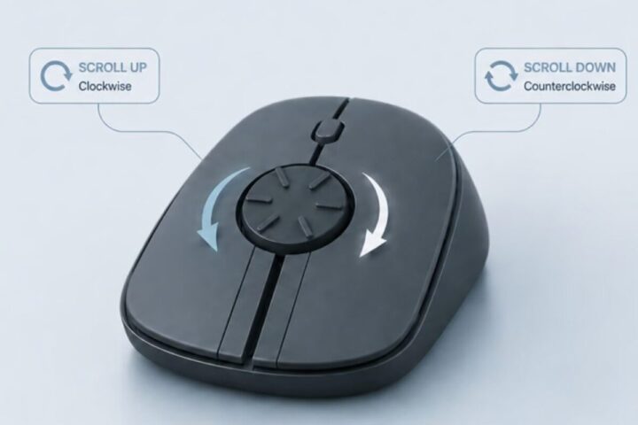 Souris rotative Souris rotative