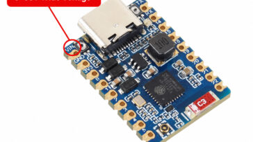 Waveshare ESP32-C6-Zero-B : carte USB-C polyvalente pour applications industrielles 20 ESP32-C6 board 5-36V wide supply voltage
