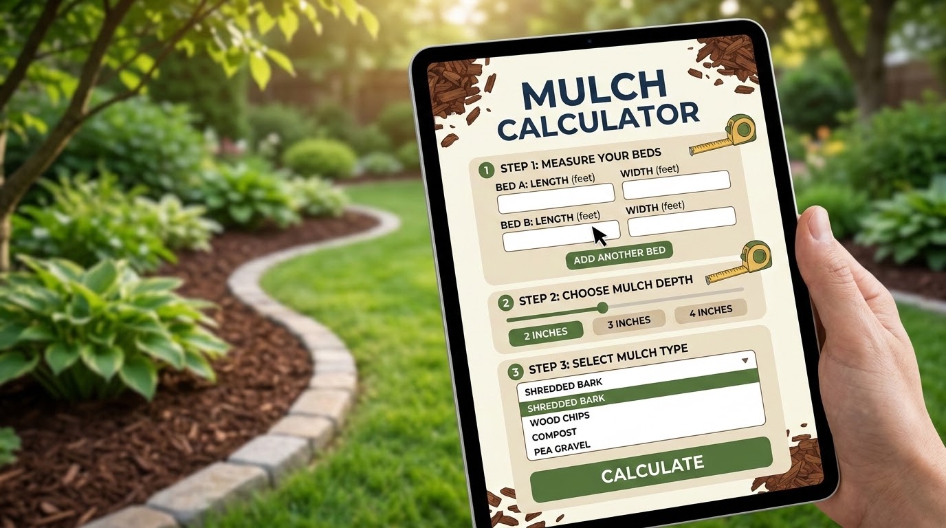 Comment construire un assistant jardin intelligent avec un Raspberry Pi pour planifier l'extérieur 2 Mulch Calculator