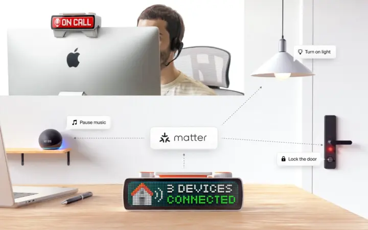 Intégration du support d'affichage des appels ON