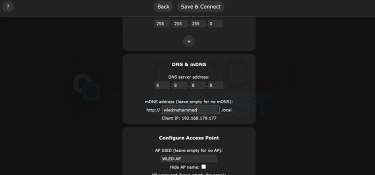 Contrôleur WLED ESP32 DIY : guide étape par étape 8 1782912702 899 Controleur WLED ESP32 DIY guide etape par etape