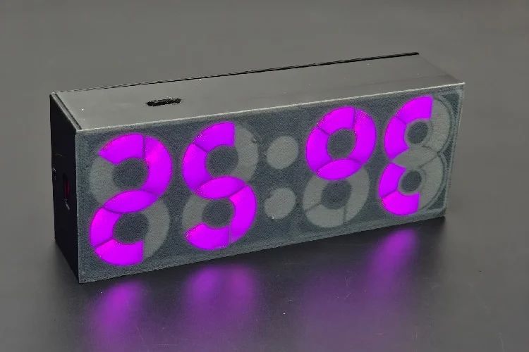 Horloge à segments ronds Arduino