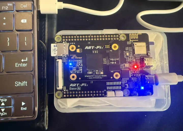 Carte microSD RT-Thread Art Pi II, débogage USB Carte microSD RT-Thread Art Pi II, débogage USB