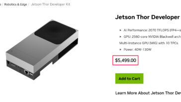 NVIDIA Jetson price increase