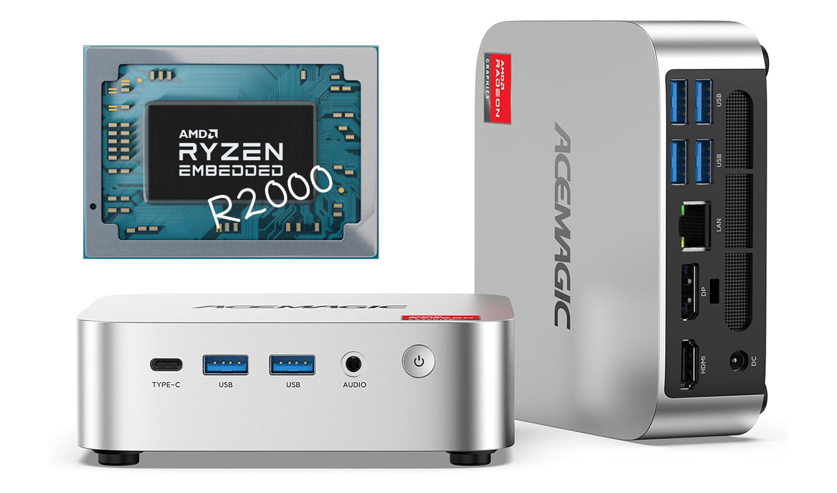 AMD Ryzen R2544 mini PC