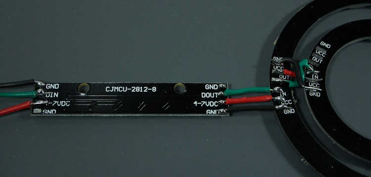 ESP32 : LED RVB adressables WS2812B (Neopixels) - Arduino IDE 7 ws2812b neopixel câblé en série