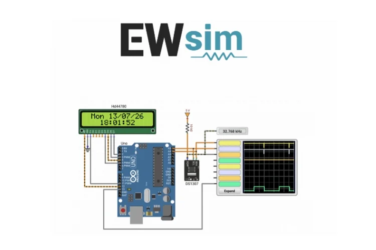 EWskills lance EWsim.io - un simulateur de circuit gratuit basé sur un navigateur 1 The new simulation platform EWsim.io combines real-time analog and digital circuit simulation with firmware execution across AVR, PIC, 8051, and Arduino — entirely in the web browser, at no cost.