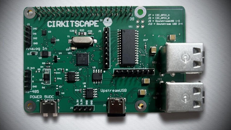 CirkitScape Top HAT : La carte d'extension incontournable pour Raspberry Pi 1 CIRKITSCAPE Top HAT