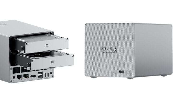 Beelink ME Pro 2-Bay AI NAS : caractéristiques et performances du mini PC Wildcat Lake 1 Beelink ME Pro 2-Bay AI NAS Mini PC Intel Wildcat Lake 304