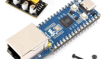 Raspberry Pi RP2350 Power-over-Ethernet (PoE) board