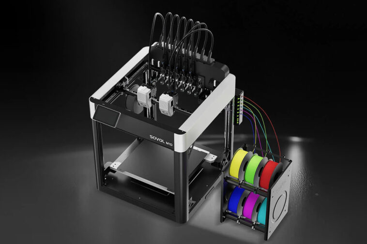 Sovol M1D : Imprimante 3D IDEX avec changement d'outils automatique en 5 secondes 1 Sovol M1D IDEX Tool Changing 3D Printer