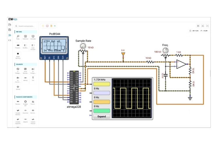 EWskills lance EWsim.io - un simulateur de circuit gratuit basé sur un navigateur 2 EWskills lance EWsimio un simulateur de circuit gratuit base