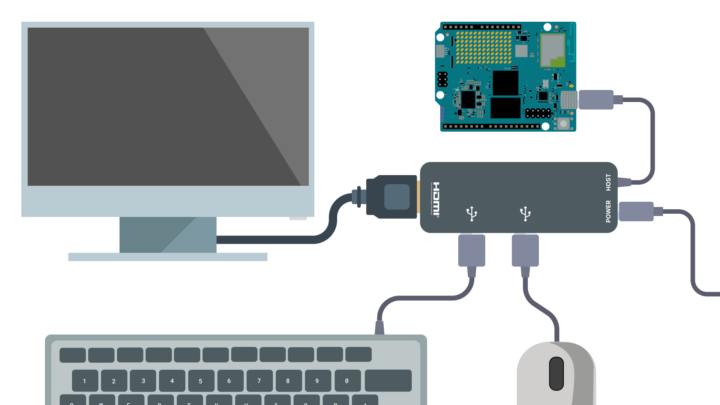 Configuration matérielle du pack Arduino UNO Q Arcade Configuration matérielle du pack Arduino UNO Q Arcade