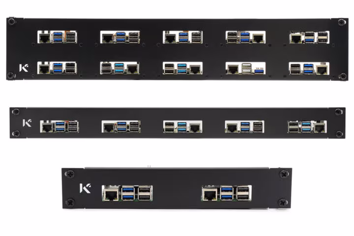 Panneaux rack KKSB 10 pouces et 19 pouces pour clusters Raspberry Pi Panneaux rack KKSB 10 pouces et 19 pouces pour clusters Raspberry Pi