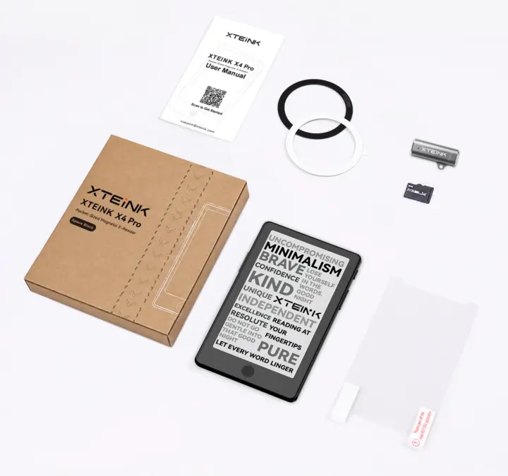 Contenu du package XTEINK X4 Pro