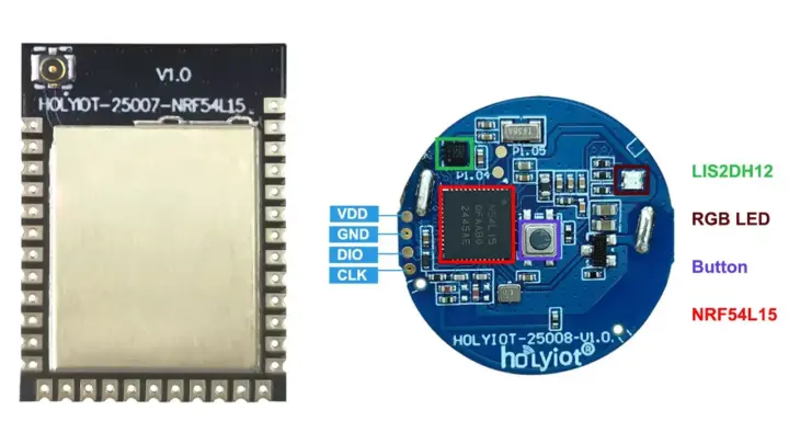 Modules HolyIoT nRF54L15 25007 25008 Modules HolyIoT nRF54L15 25007 25008