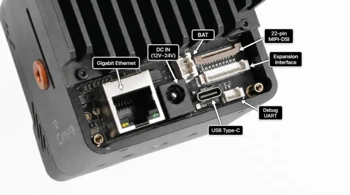 Ports reCamera Pro Ports reCamera Pro