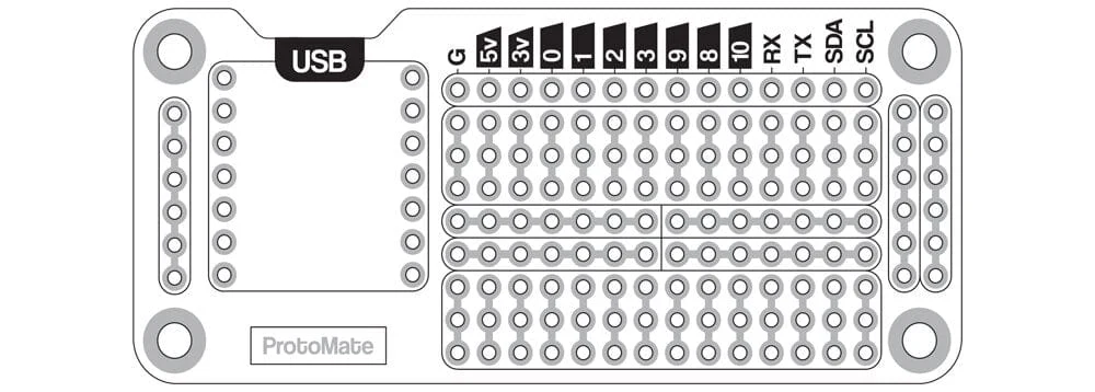 Guide d'assemblage des cartes ProtoMate et PerfMate pour les XIAO 6 1793389081 701 Guide dassemblage des cartes ProtoMate et PerfMate pour les XIAO